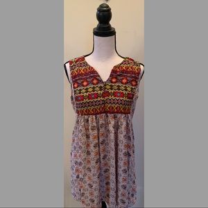 Umgee USA tunic Top sleeveless